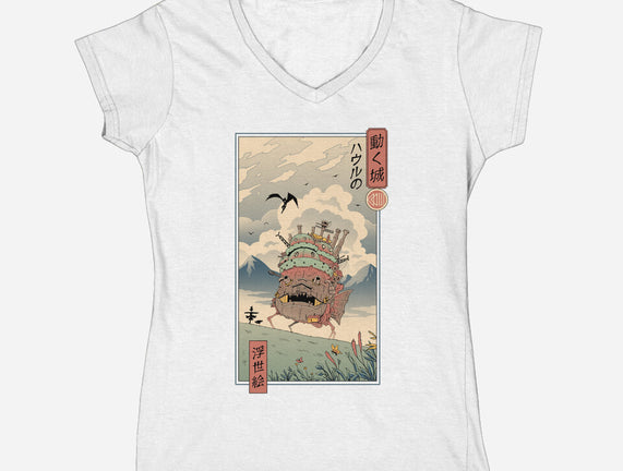 Moving Castle Ukiyo-E