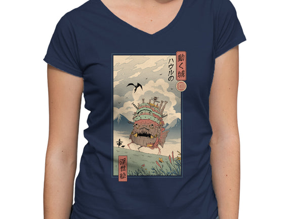 Moving Castle Ukiyo-E