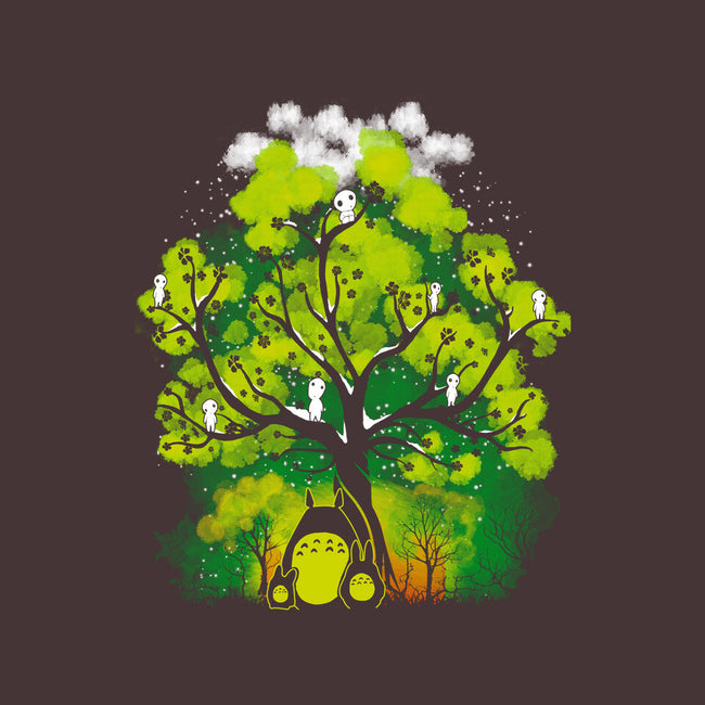 My Neighbor's Forest-unisex kitchen apron-constantine2454