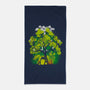 My Neighbor's Forest-none beach towel-constantine2454