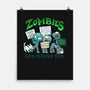 Zombie Rights-none matte poster-DoOomcat