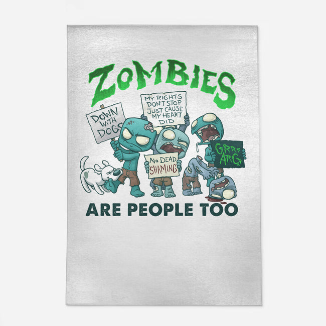Zombie Rights-none outdoor rug-DoOomcat