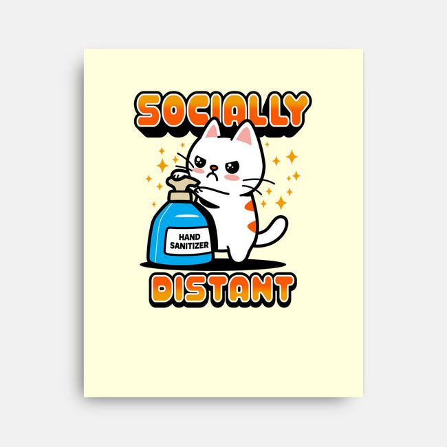 Socially Distant-none stretched canvas-Boggs Nicolas