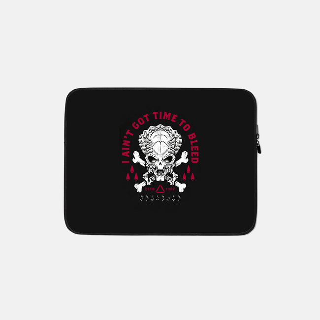 Time To Bleed-none zippered laptop sleeve-Nemons