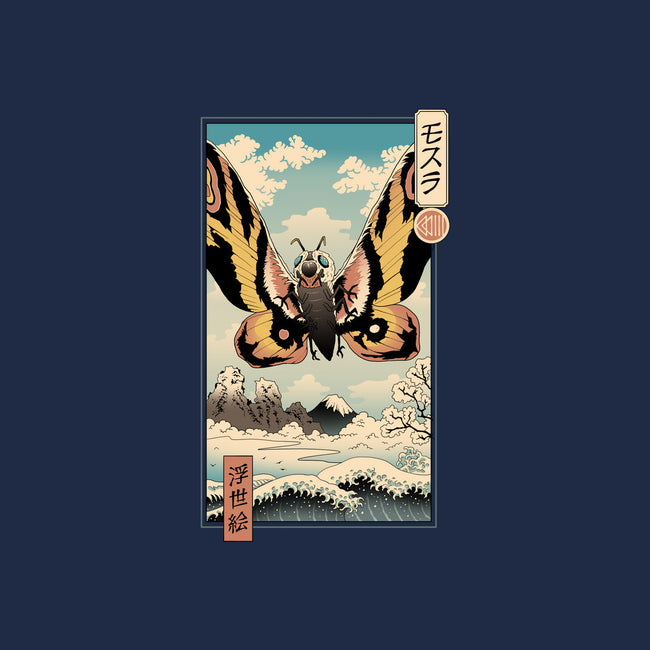 Ancient Moth Ukiyo-E-none glossy sticker-vp021