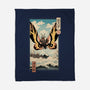 Ancient Moth Ukiyo-E-none fleece blanket-vp021