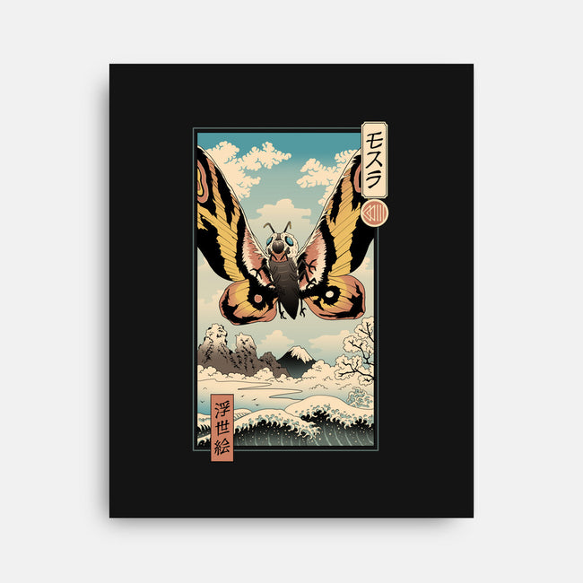 Ancient Moth Ukiyo-E-none stretched canvas-vp021