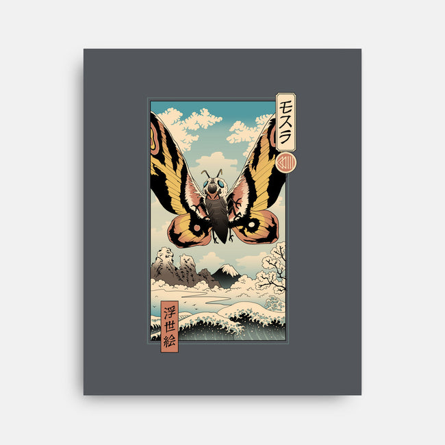 Ancient Moth Ukiyo-E-none stretched canvas-vp021