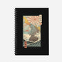 King Kaiju Ukiyo-E-none dot grid notebook-vp021