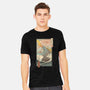 King Kaiju Ukiyo-E-mens heavyweight tee-vp021
