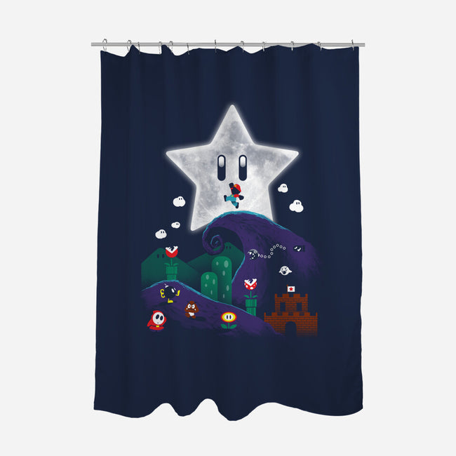 Plumber's Nightmare-none polyester shower curtain-vp021