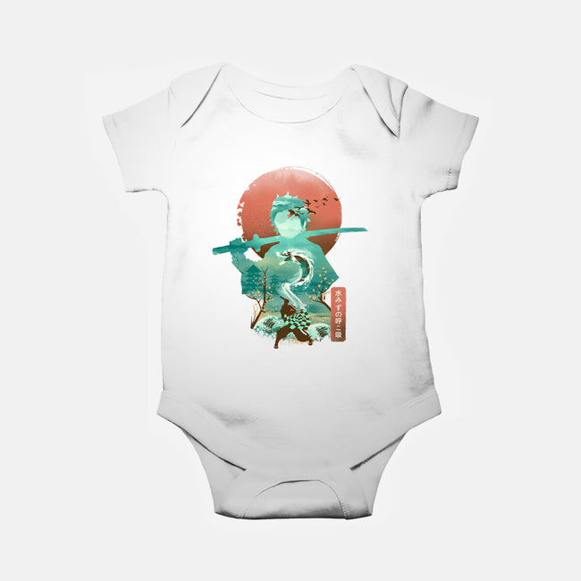 Breath of Water-baby basic onesie-dandingeroz