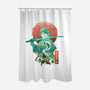 Breath of Water-none polyester shower curtain-dandingeroz