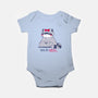 Trash But Fabulous-baby basic onesie-ChocolateRaisinFury