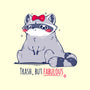 Trash But Fabulous-none glossy sticker-ChocolateRaisinFury