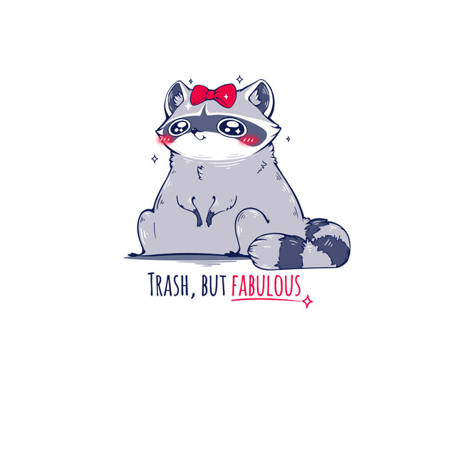 Trash But Fabulous-baby basic onesie-ChocolateRaisinFury