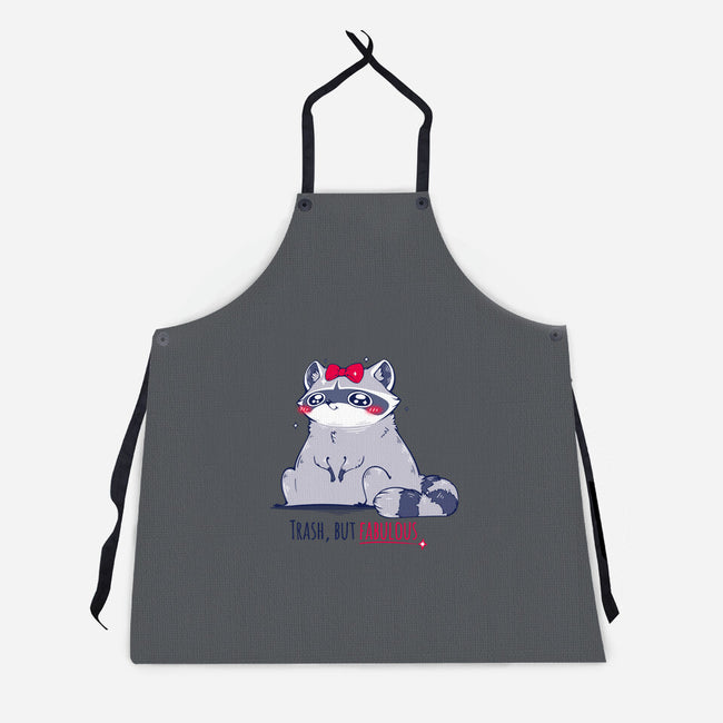 Trash But Fabulous-unisex kitchen apron-ChocolateRaisinFury