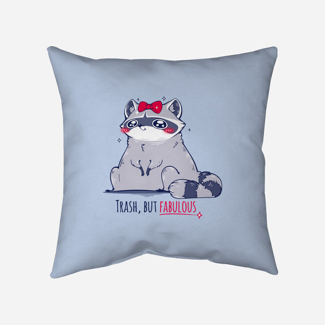 Trash But Fabulous-none removable cover throw pillow-ChocolateRaisinFury