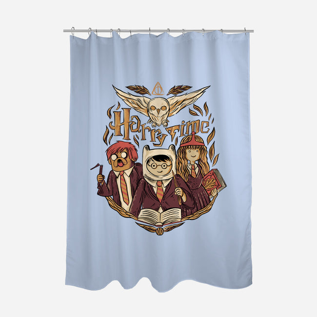 Harry Time-none polyester shower curtain-yumie