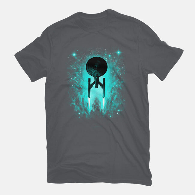 Voyages In Space-unisex basic tee-alemaglia