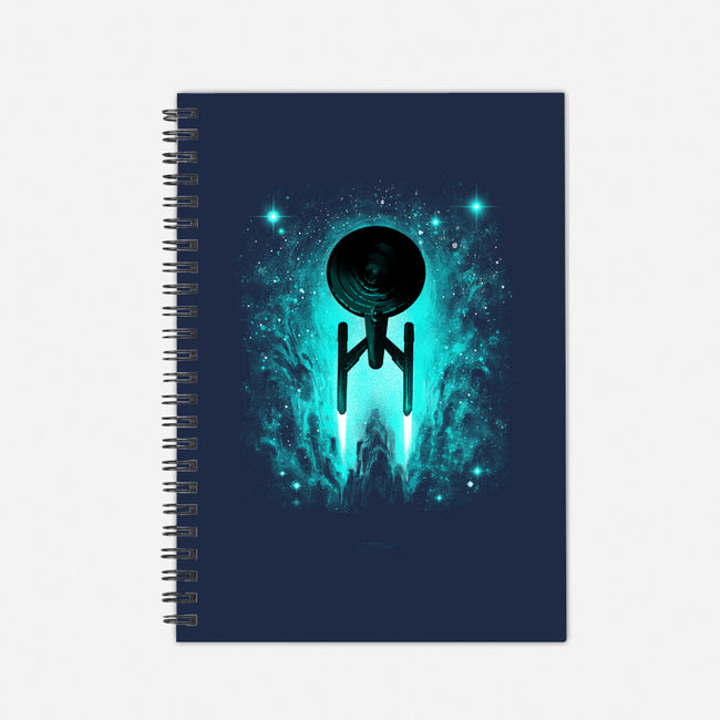 Voyages In Space-none dot grid notebook-alemaglia
