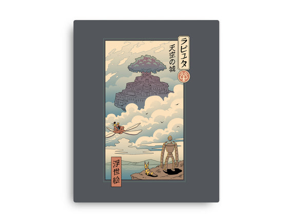 Sky Castle Ukiyo-E