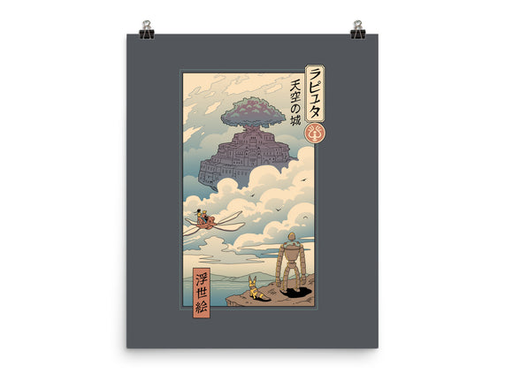 Sky Castle Ukiyo-E