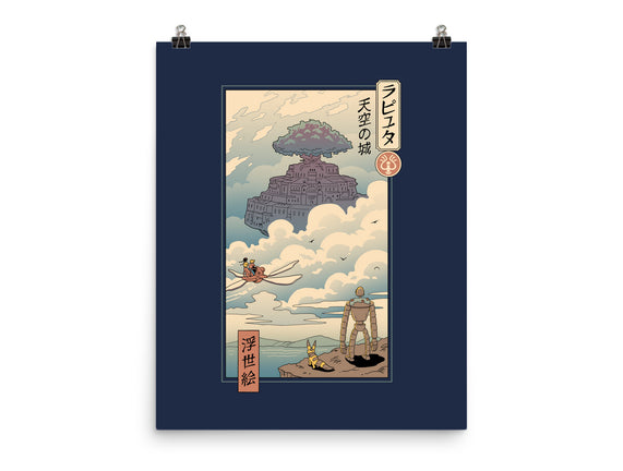 Sky Castle Ukiyo-E