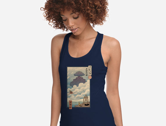 Sky Castle Ukiyo-E