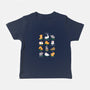 Cat Yoga-baby basic tee-queenmob