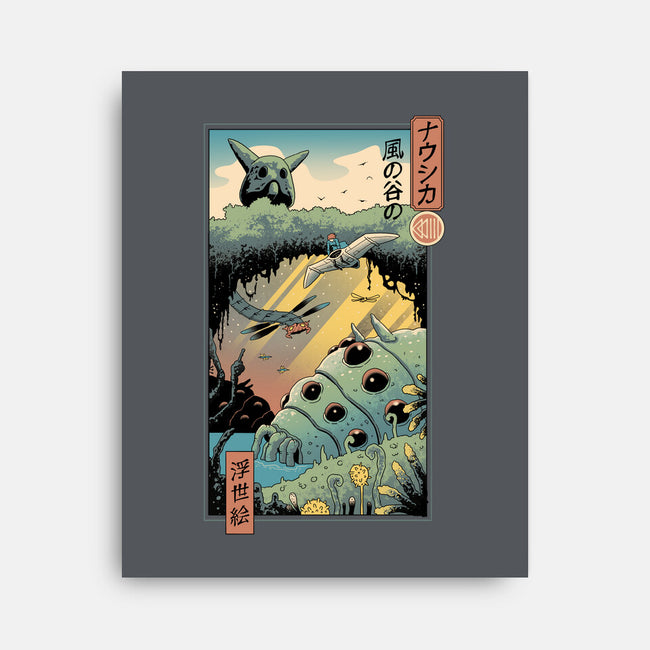 Ukiyo-E Wind Valley-none stretched canvas-vp021