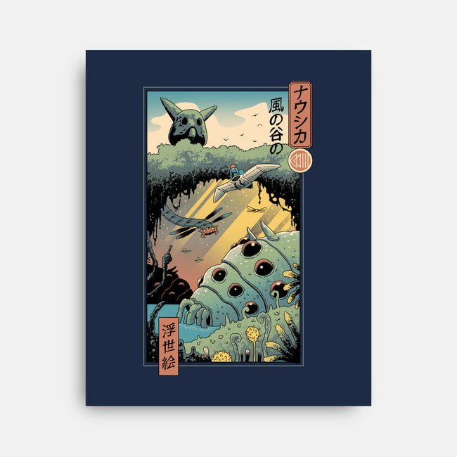 Ukiyo-E Wind Valley-none stretched canvas-vp021