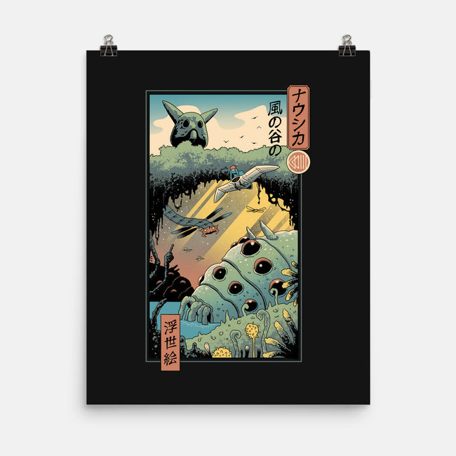 Ukiyo-E Wind Valley-none matte poster-vp021