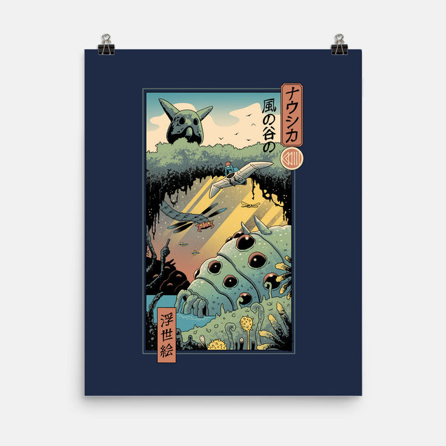 Ukiyo-E Wind Valley-none matte poster-vp021
