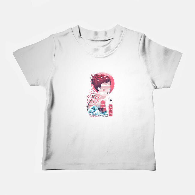 Ukiyo-E Hunter-baby basic tee-dandingeroz