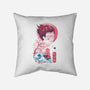 Ukiyo-E Hunter-none removable cover throw pillow-dandingeroz