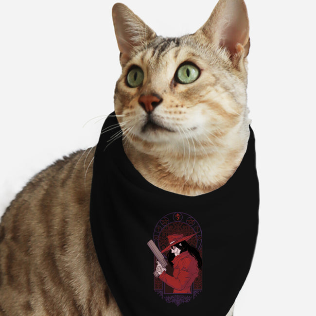 The Vampire-cat bandana pet collar-xMorfina