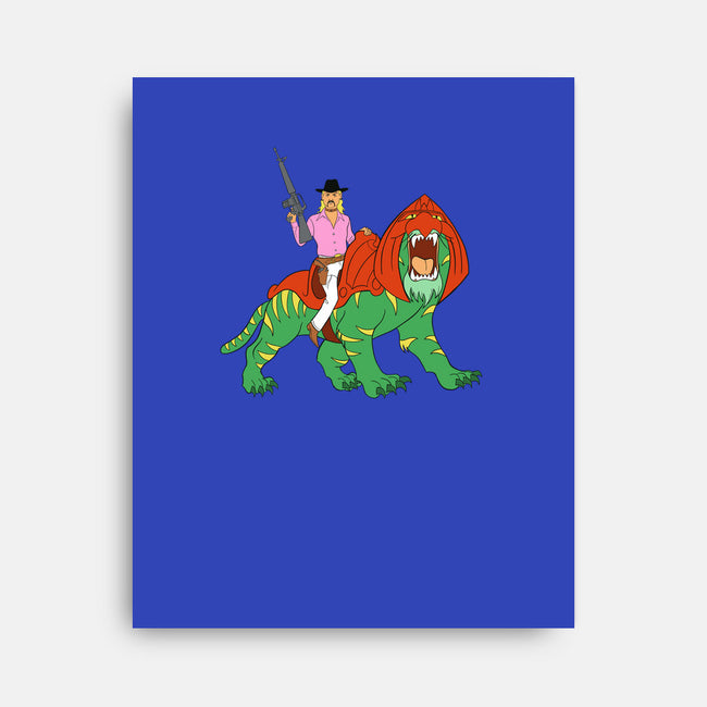 Tiger Master-none stretched canvas-kentcribbs