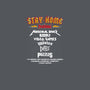 Stay Home Festival-none glossy sticker-mekazoo
