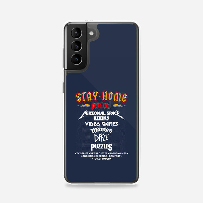 Stay Home Festival-samsung snap phone case-mekazoo