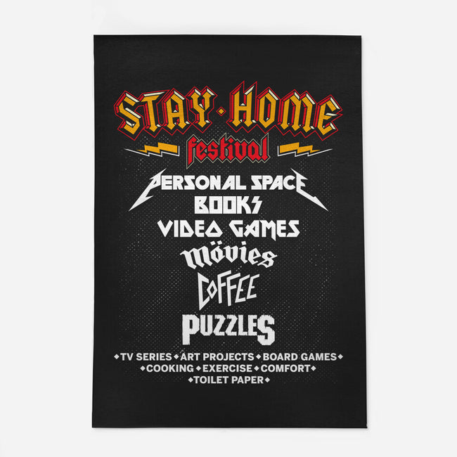 Stay Home Festival-none indoor rug-mekazoo