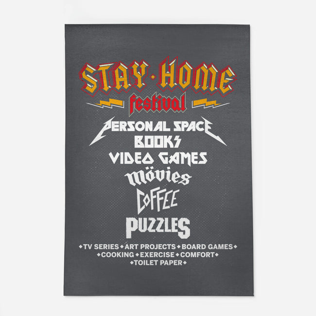 Stay Home Festival-none indoor rug-mekazoo