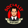 Socially Distant Girl-unisex basic tee-Boggs Nicolas