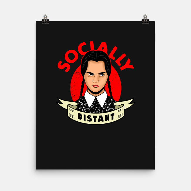 Socially Distant Girl-none matte poster-Boggs Nicolas