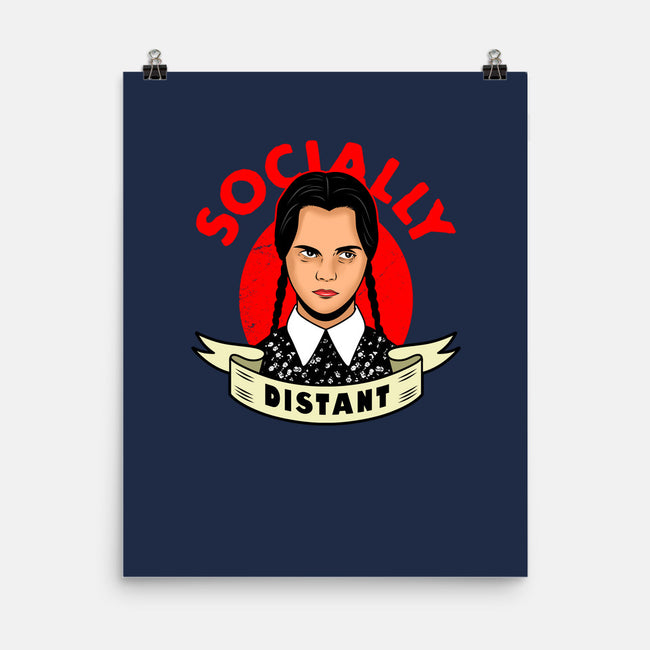 Socially Distant Girl-none matte poster-Boggs Nicolas