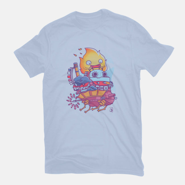 Driver On Fire-mens basic tee-Donnie