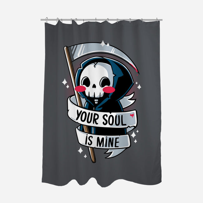 Your Soul-none polyester shower curtain-Typhoonic