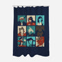 Final Pop-none polyester shower curtain-Donnie