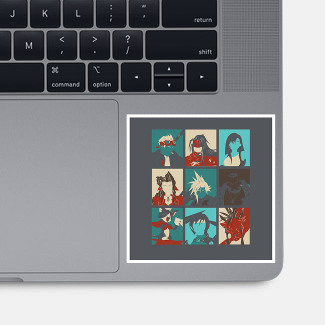 Final Pop-none glossy sticker-Donnie