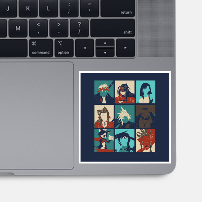 Final Pop-none glossy sticker-Donnie